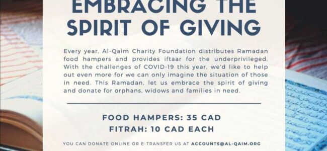 COVID-19 Donation Calgary